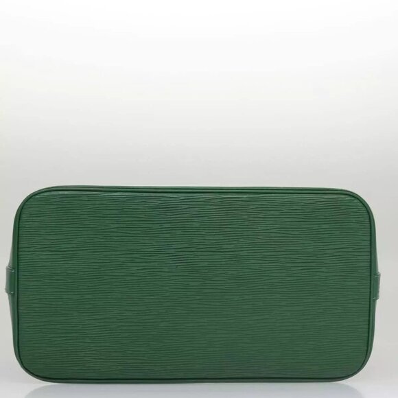 LOUIS VUITTON Epi Alma Hand Bag Borneo Green - Picture 12 of 16